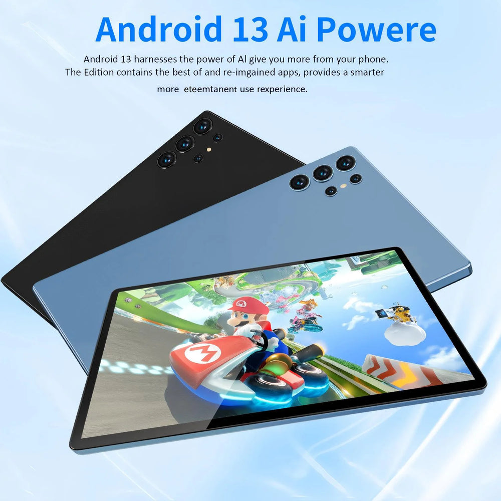 BDF H39 2025 Octa-Core Android Tablet - 4GB RAM, 64GB, 6000mAh & OTG