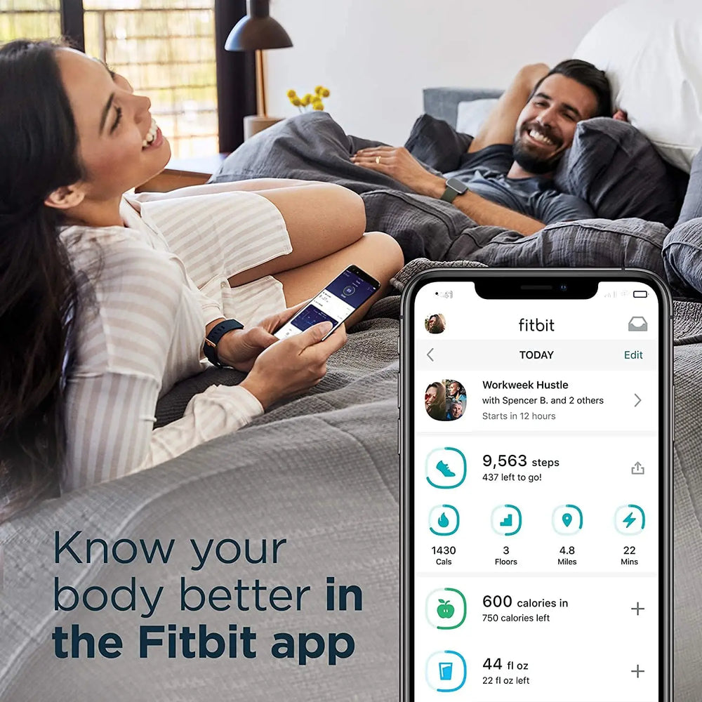 Fitbit Versa 2 Health Smartwatch - Alexa Built-In, Heart Rate & Swim Tracking
