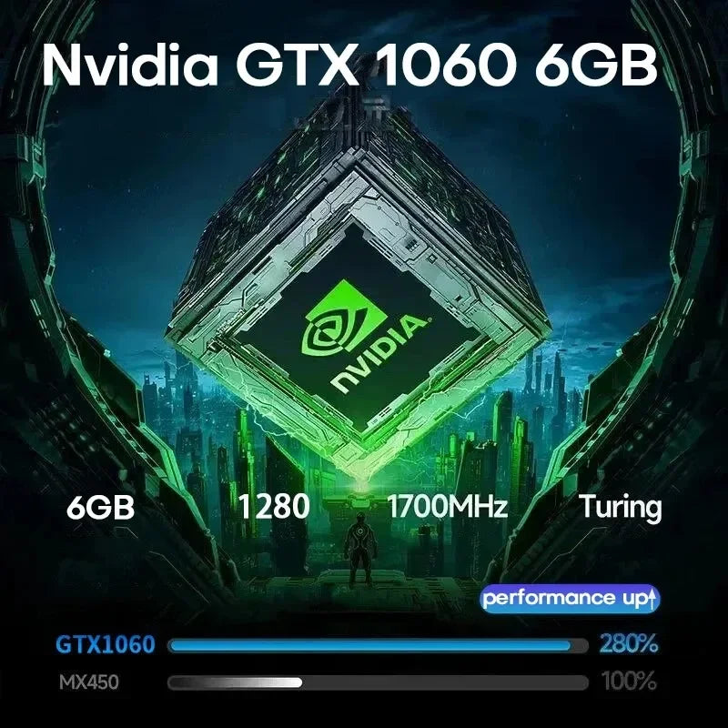 CARBAYTA 16" Gaming Laptop i7-6700HQ GTX 1060 6GB - 16GB, 1920x1200 IPS