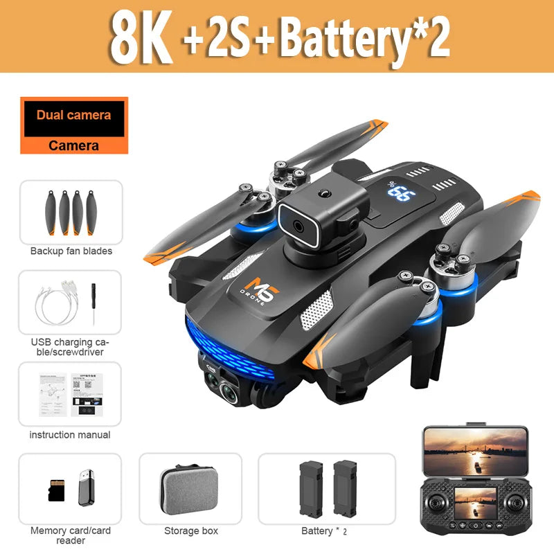 Xiaomi Mijia M6 8K Drone - 5G WiFi FPV, Screen Remote & 166g Ultralight