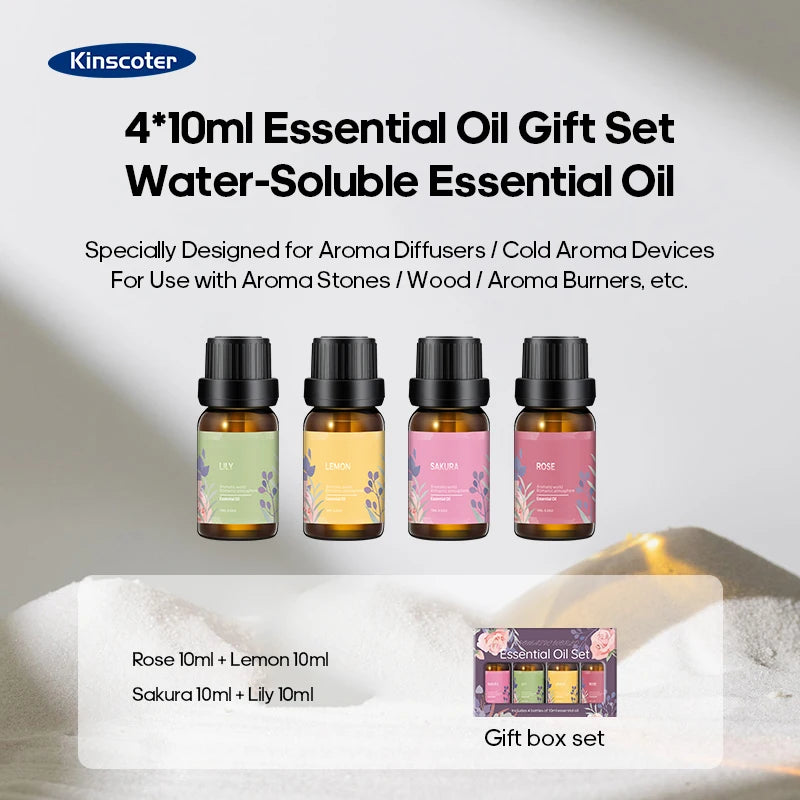 KINSCOTER Volcanic 130ml Aroma Diffuser - USB, Ultrasonic & Colour Flame