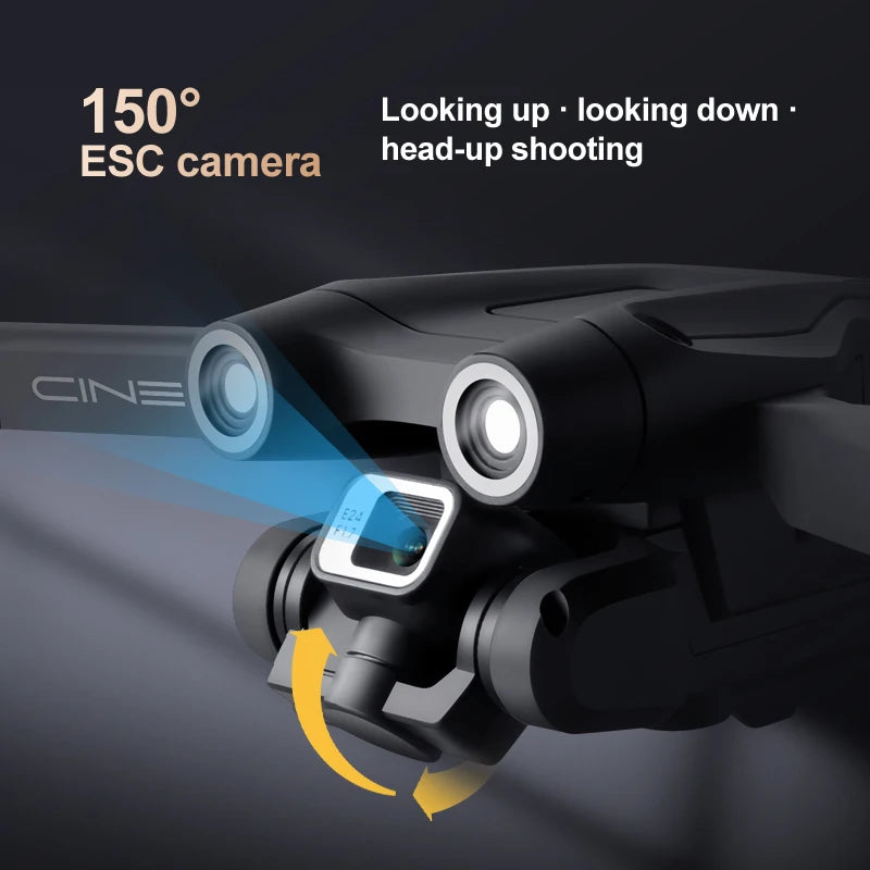 Lenovo Z908 Pro Max 8K GPS Drone - Optical Flow, 3-Side Obstacle Avoidance