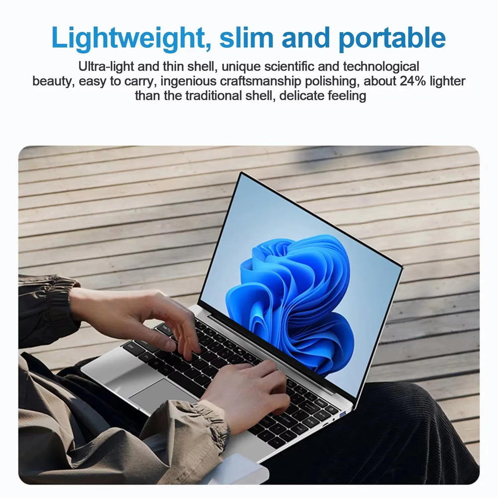 Yepo Portable 15.6" Intel 6500Y Notebook - 32GB, 2TB, Backlit, Fingerprint