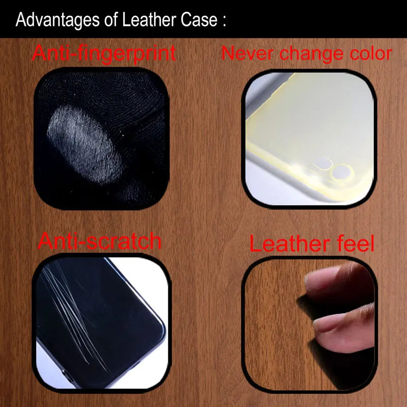 Bamboo Wood PU Leather Case for Samsung Galaxy Z Flip 3/4/5 5G