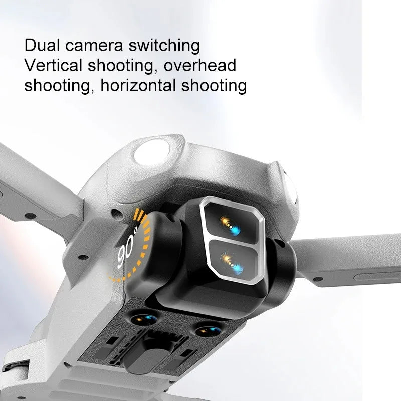 A888 Pro 4K/6K Drone - ESC Dual Camera, Optical Flow, 3-Side Avoidance