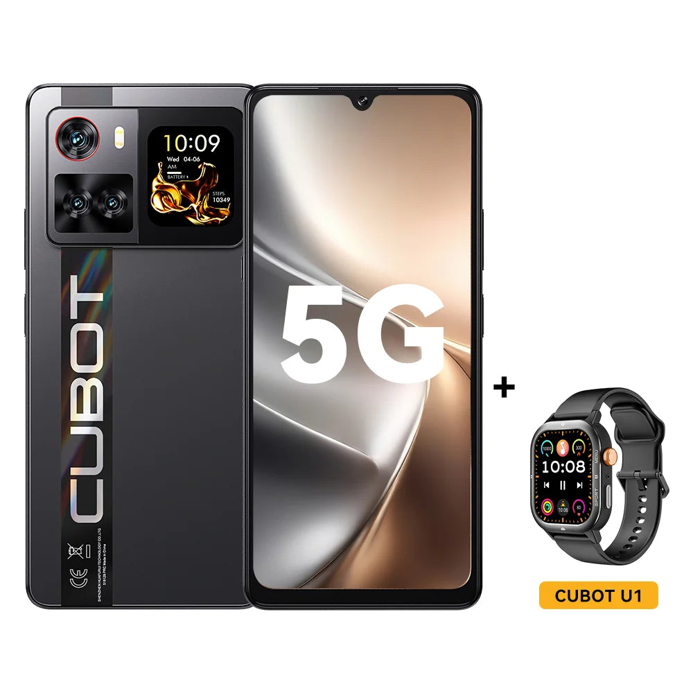 Cubot X100 5G Smartphone - Dimensity 7025 6nm, 16GB, 256GB, 64MP, 5100mAh