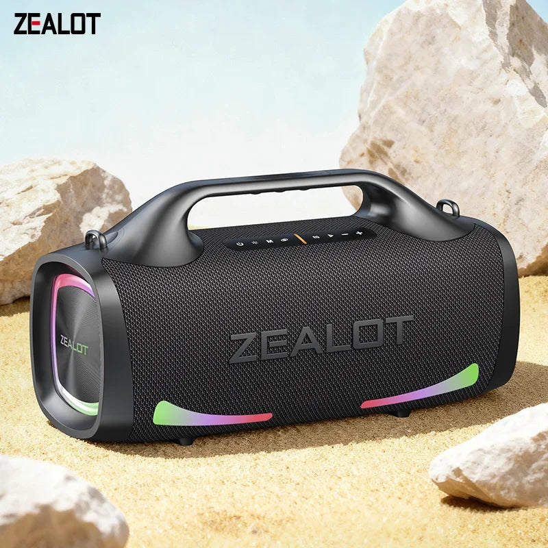 Zealot S79 Party Speaker - 24,000mAh, Bluetooth 5.3, 24-Hour Playtime