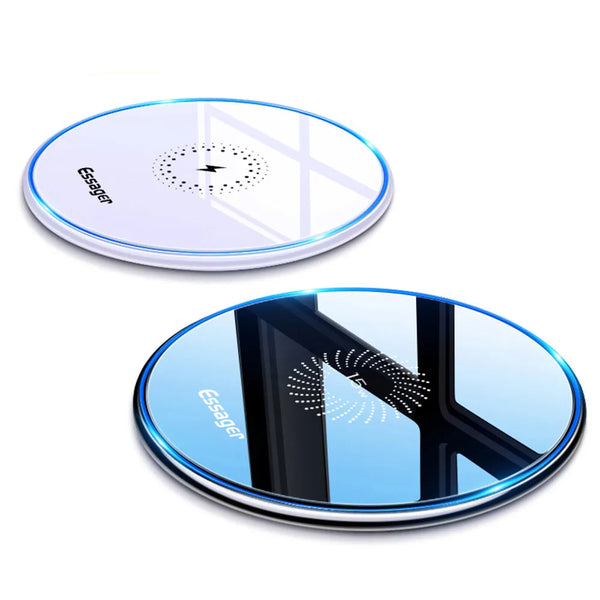 Essager 15W Qi Magnetic Wireless Charger Pad - iPhone, Samsung & Xiaomi