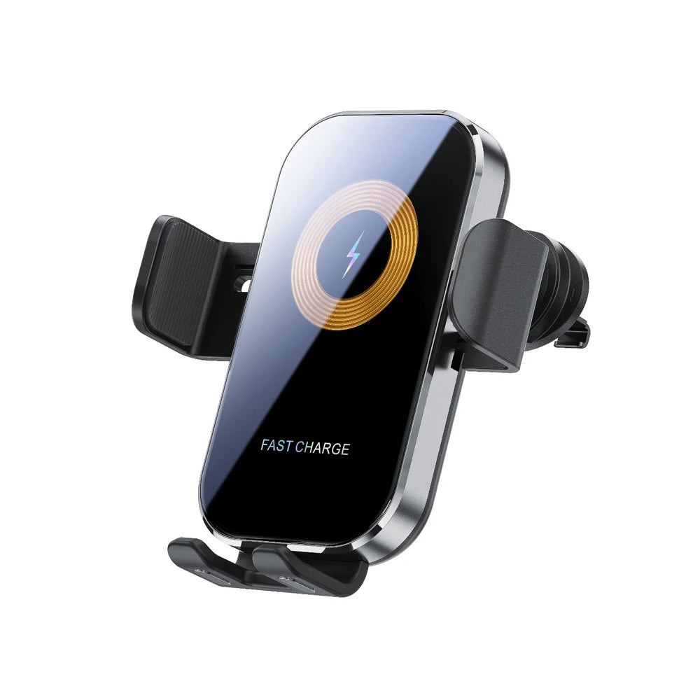 15W Wireless Car Charger Mount - Intelligent Sensing, Air Vent, Universal