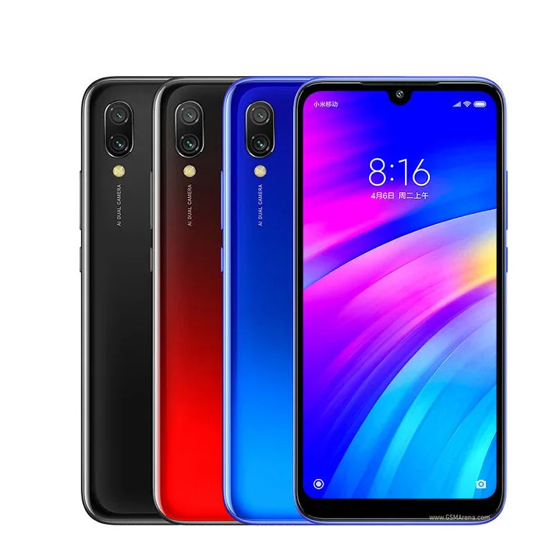 Xiaomi Redmi 7 Global ROM - 4GB/64GB, 6.81-Inch, 4000mAh, Rear Fingerprint